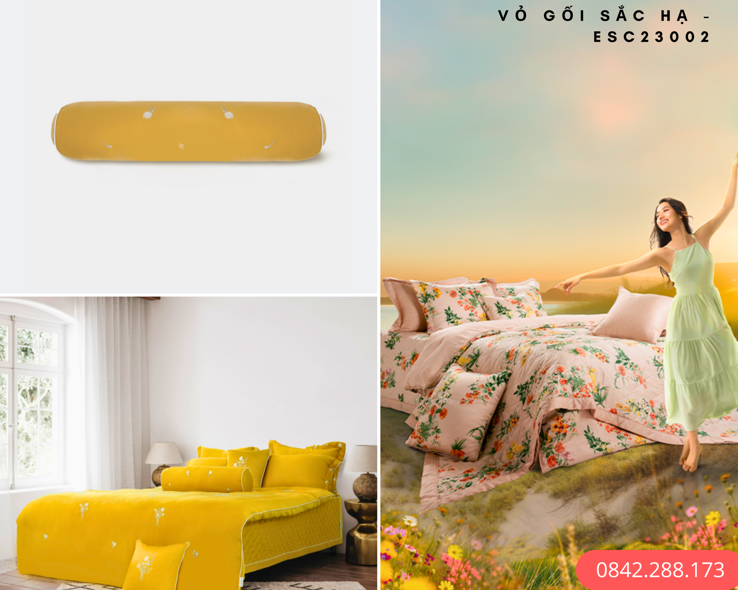 Vỏ gối Sắc Hạ - ESC23002