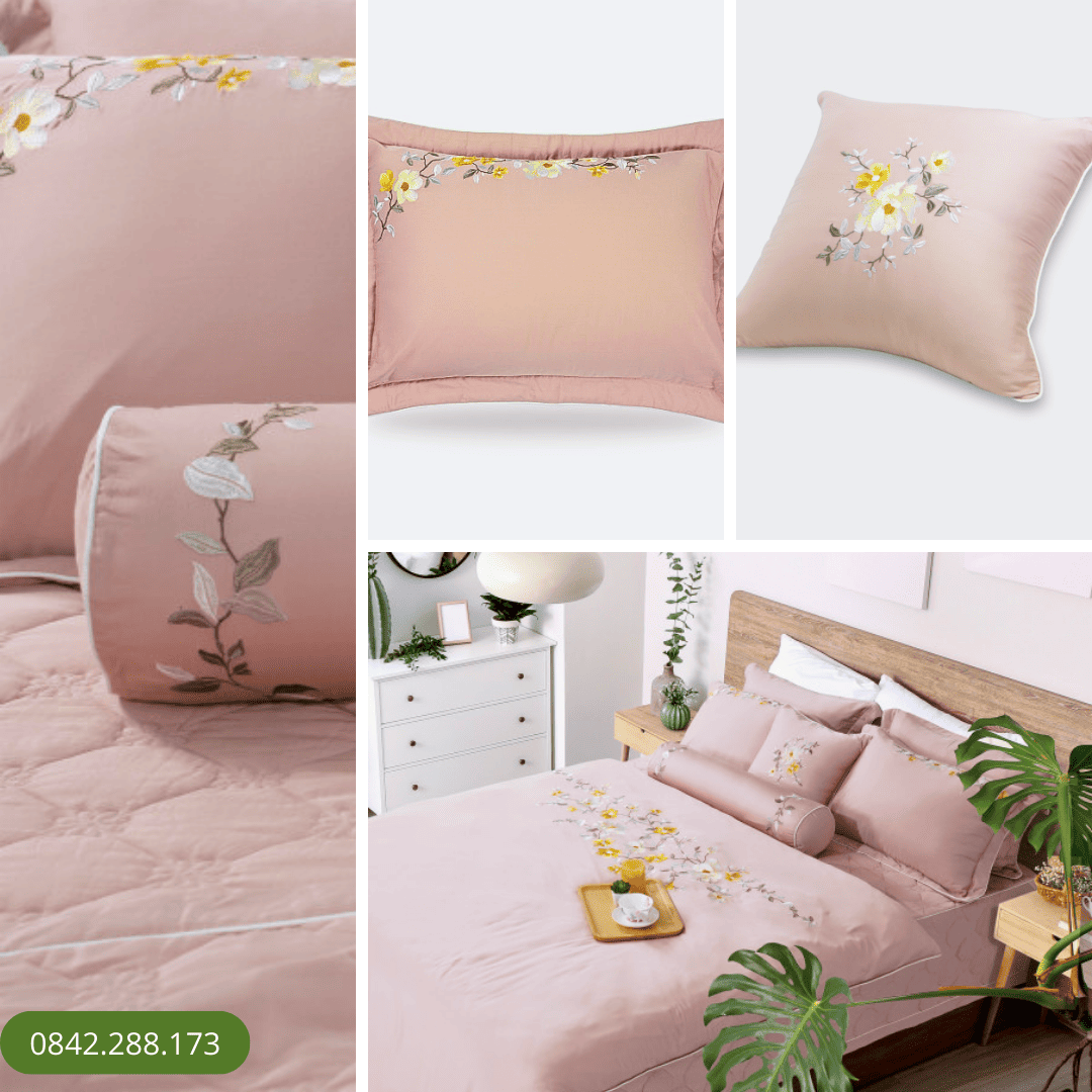 Vỏ gối Hoa Mộc Lan - ESB23022 