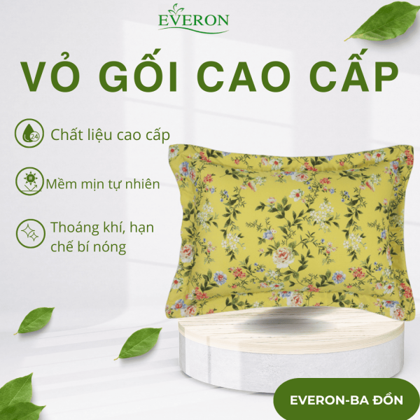 Vỏ gối Hoa Mẫu Đơn – EPC23050