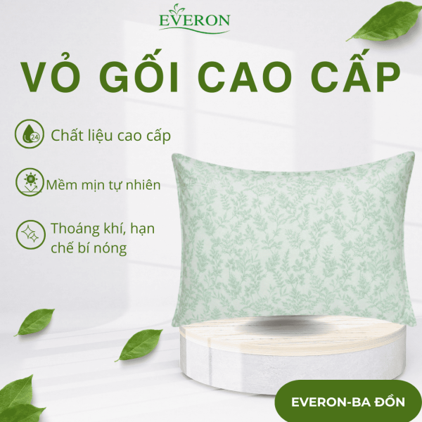Vỏ gối Lá Thạch Thảo – EPM25031
