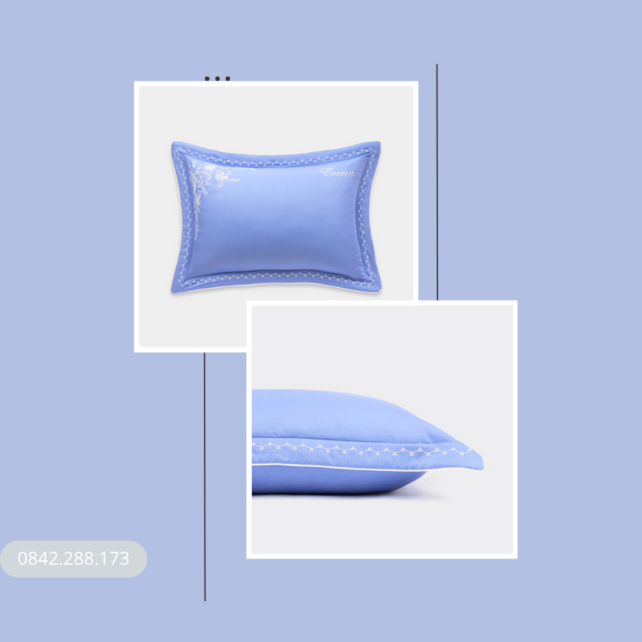 Vỏ gối Khúc Hát Cúc Chi Trắng - ESMS24012