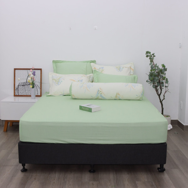 Bộ ga chun Cotton K-Bedding KCP307 Bộ ga chun Cotton K-Bedding KCP307