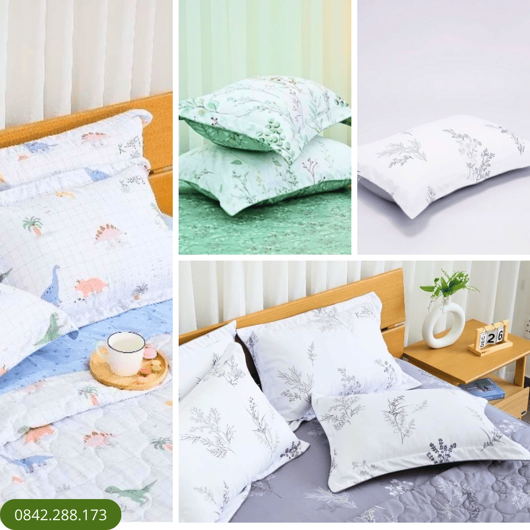 Ruột gối nằm kèm vỏ gối K-Bedding