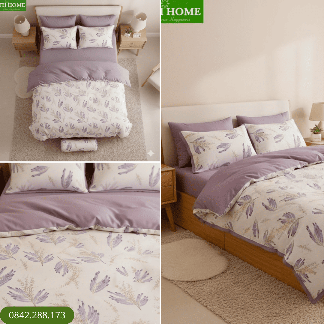 Bộ ga chun 072 Thome Tencel