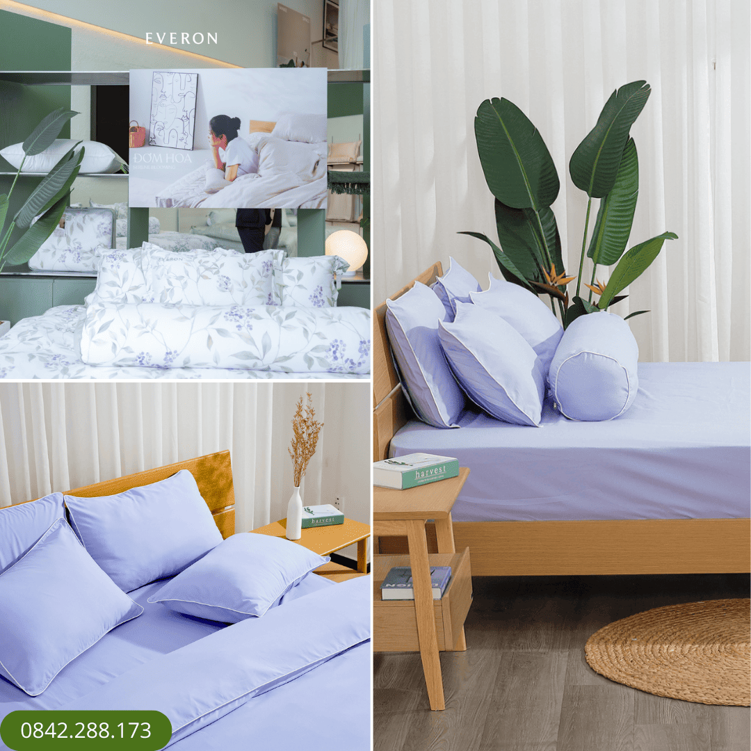 Bộ ga chun Microfiber KMS408_K-Bedding 