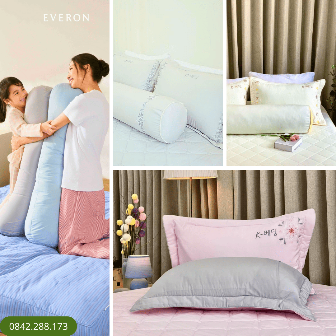 Cặp vỏ gối nằm MicroTencel K-Bedding By Everon – KMTS
