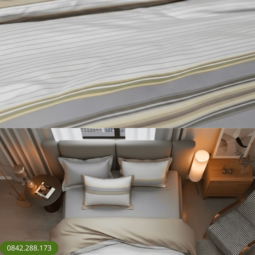 Bộ ga chun 002 Thome Tencel