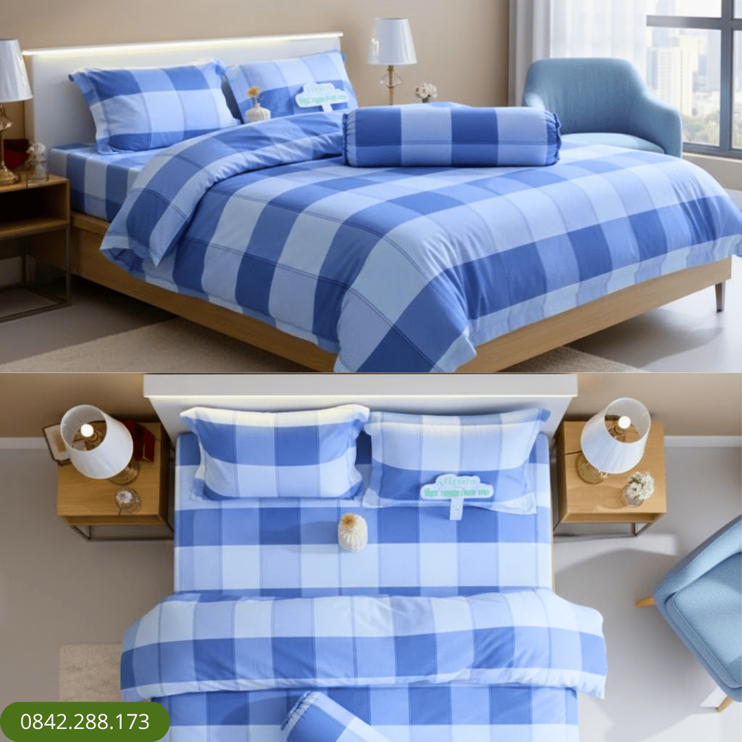 Bộ ga chun 077 Thome Tencel