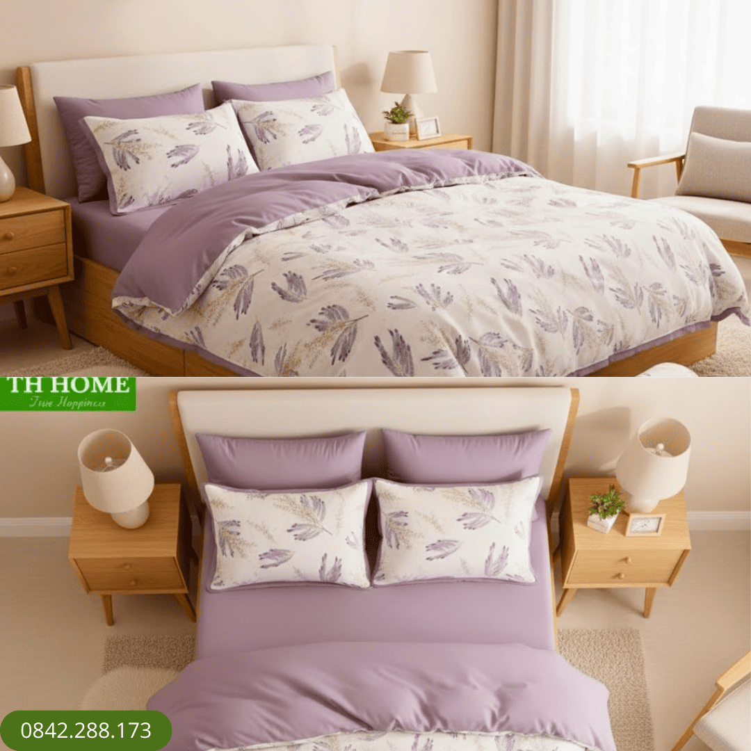 Bộ ga chun 072 Thome Tencel
