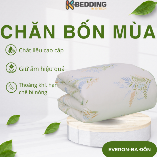 Chăn bốn mùa Cotton K-Bedding KCP307