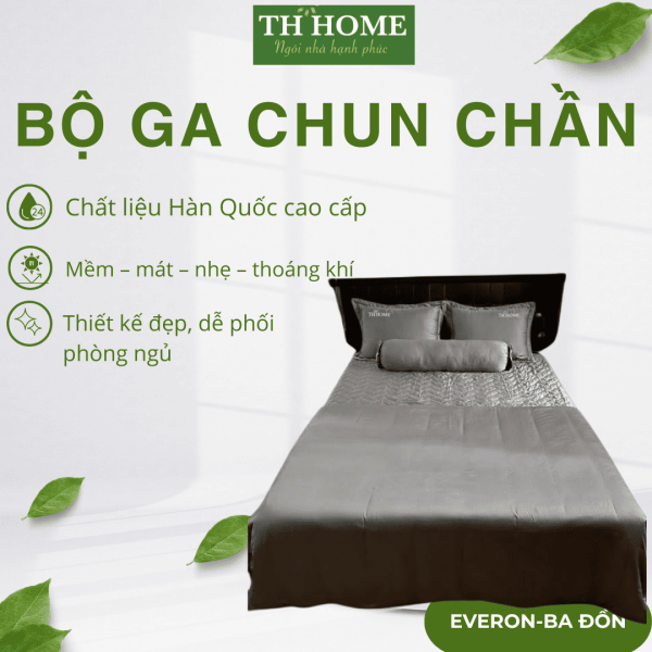 Bộ ga chun chần bốn mùa Thome T6-19