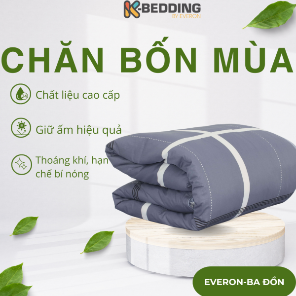 Chăn bốn mùa Cotton K-Bedding KCP303