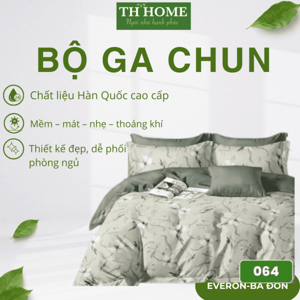 Bộ ga chun Thome 064 Tencel