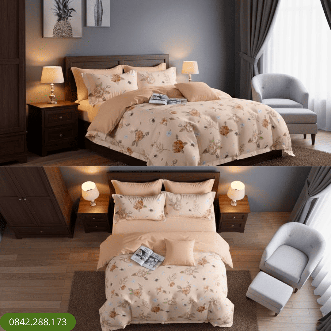 Bộ ga chun 071 Tencel