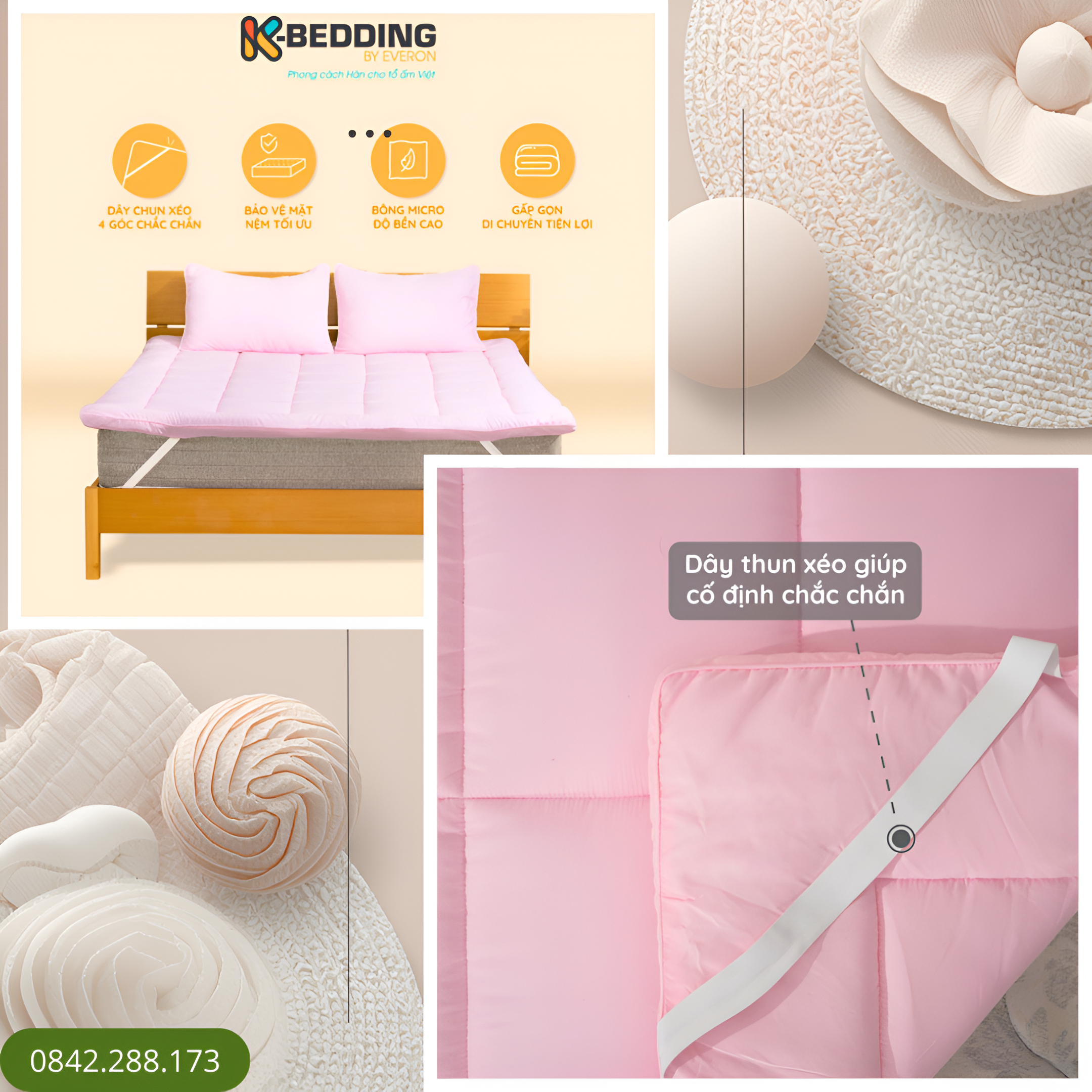 Topper K-Bedding Microfiber