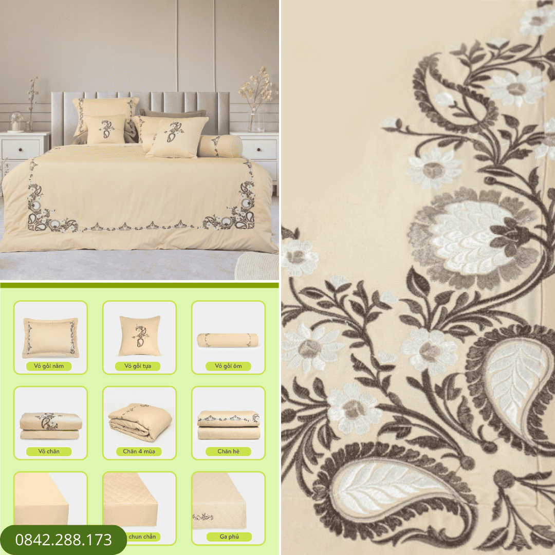 Chăn Creamy White – ESM23012 