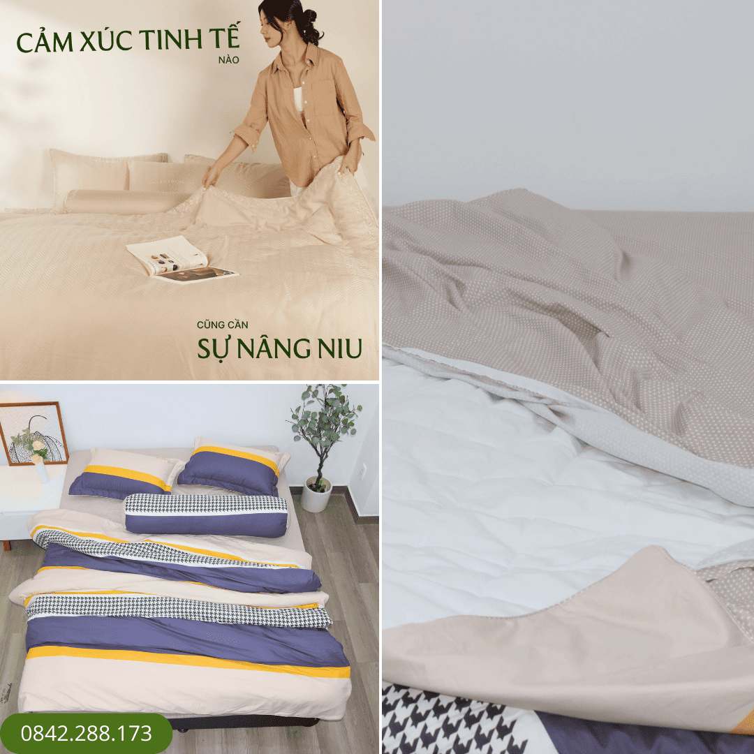 Chăn bốn mùa Cotton K-Bedding KCP302 