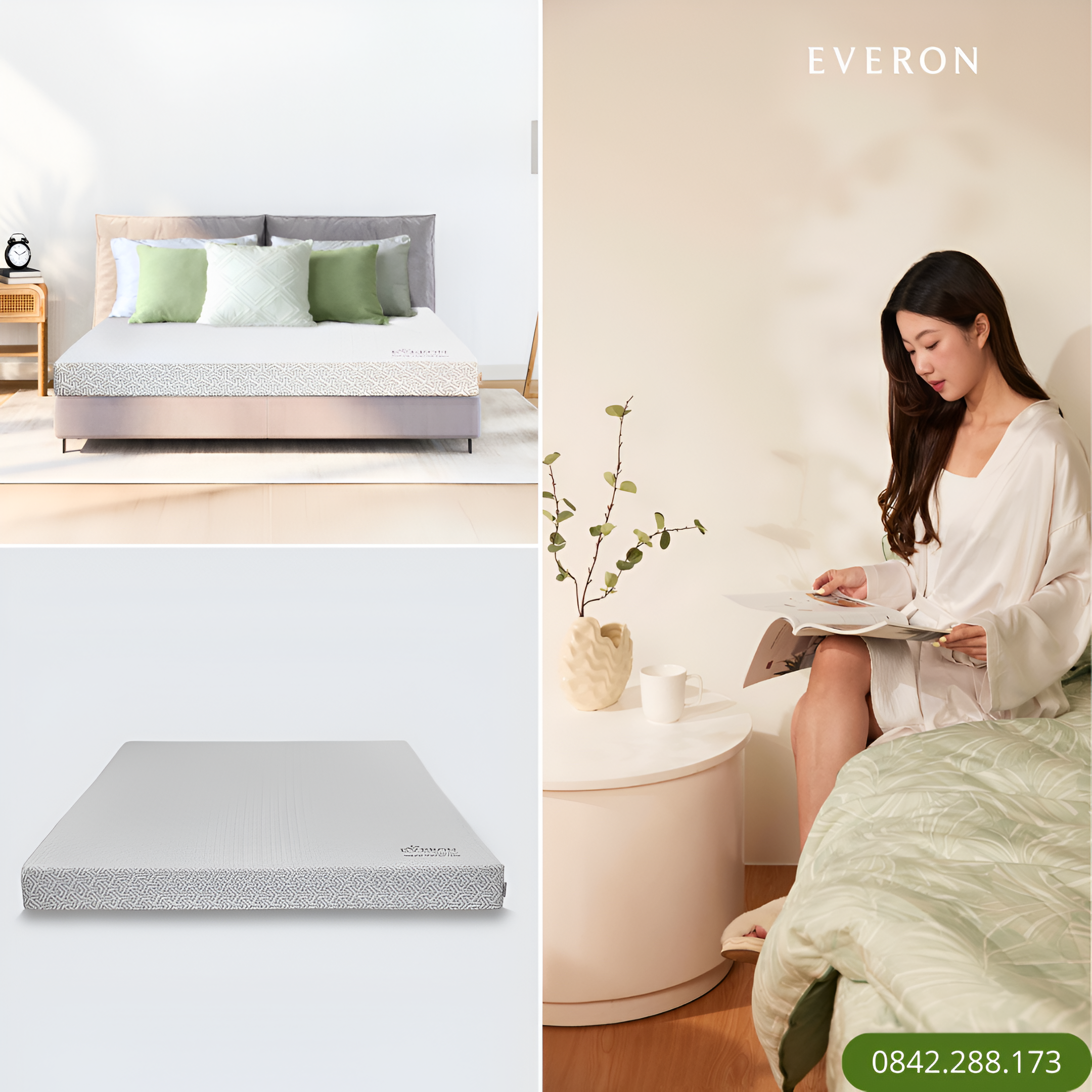 Đệm cao su Natural Charcoal Latex