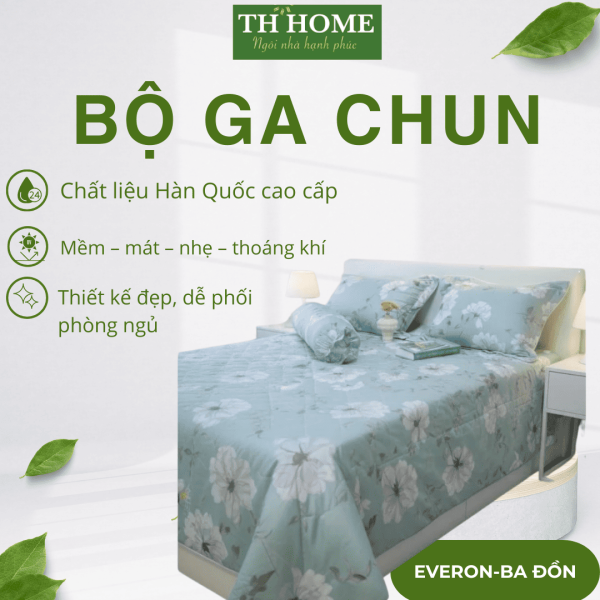 Bộ Ga Chun Có Chăn TB-34