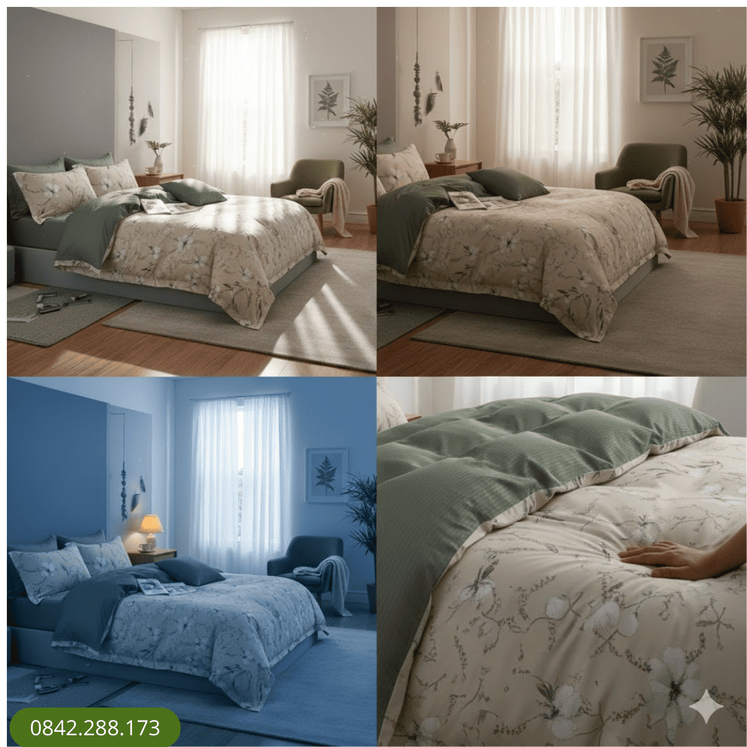 Bộ ga chun Thome 064 Tencel