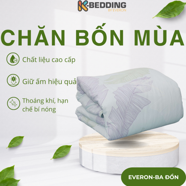 Chăn bốn mùa Cotton K-Bedding KCP308