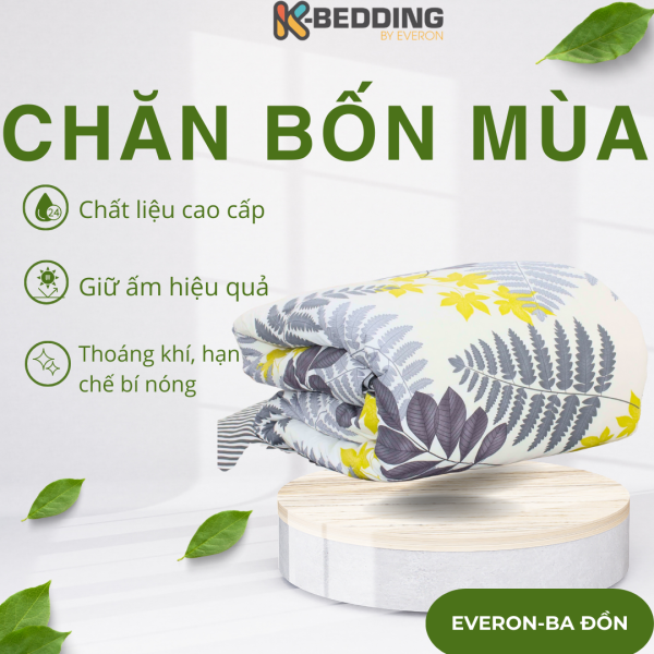 Chăn bốn mùa Cotton K-Bedding KCP304