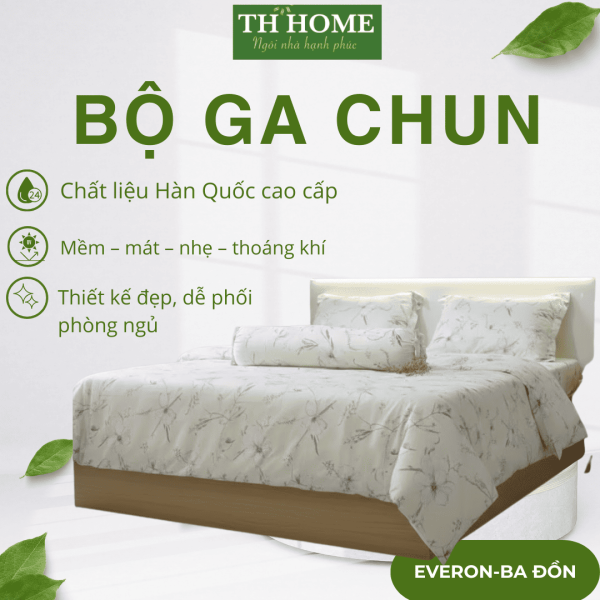 Bộ ga chun 062 Thome Tencel