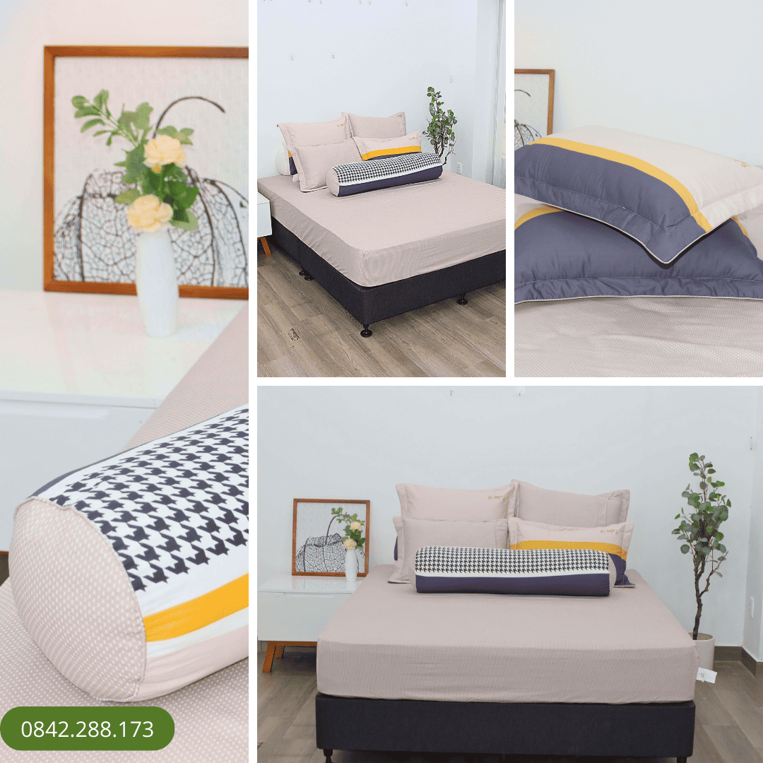 Bộ ga chun Cotton K-Bedding KCP302 