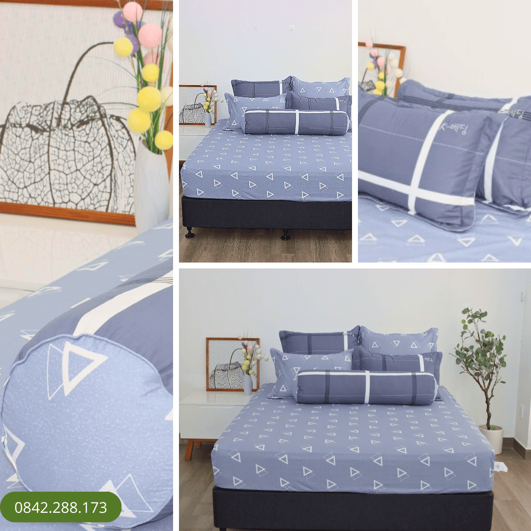 Bộ ga chun Cotton K-Bedding KCP303