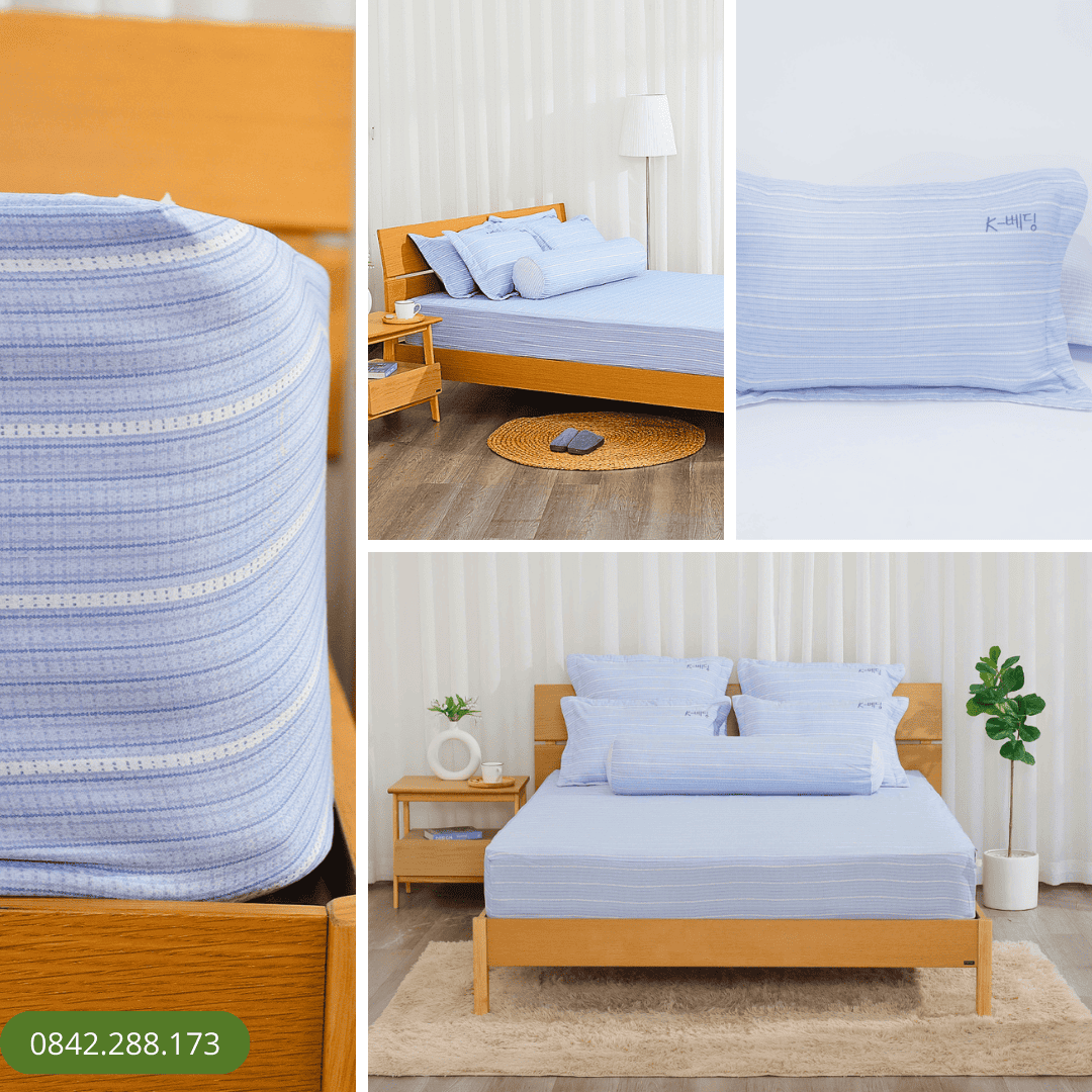 Bộ ga chun MicroTencel K-Bedding KMTP452