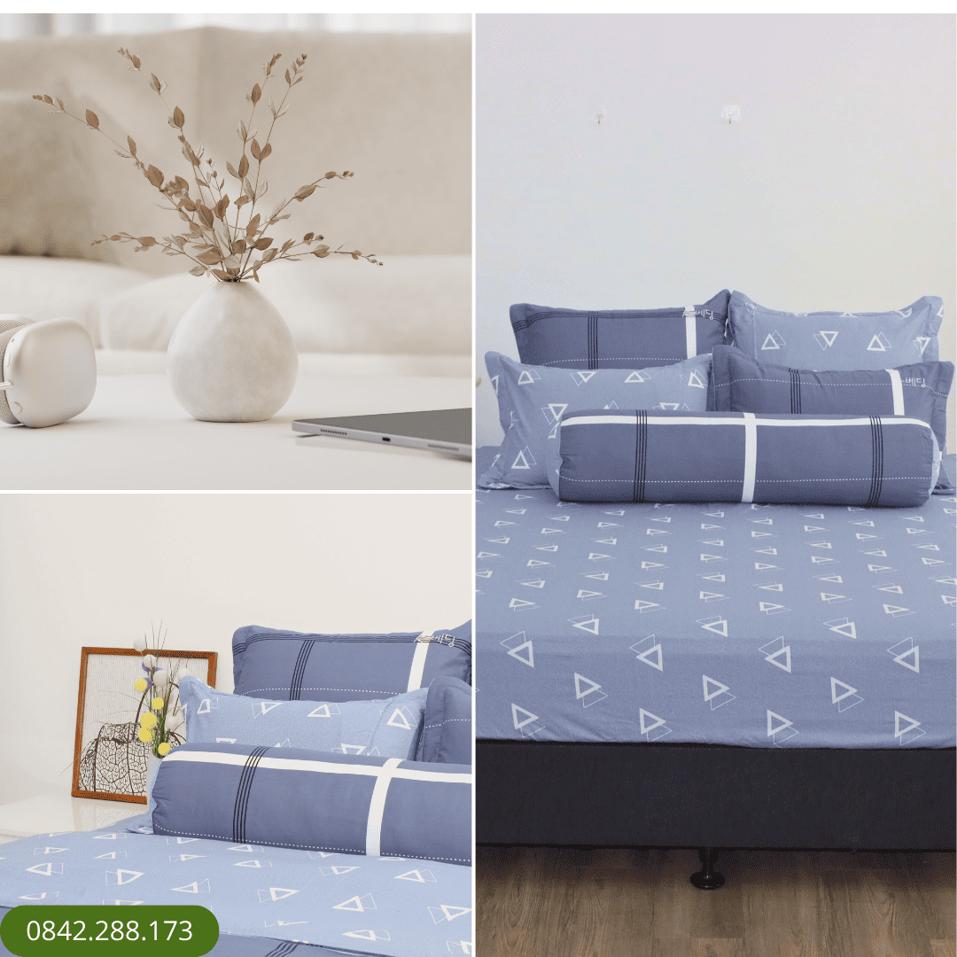Bộ ga chun Cotton K-Bedding KCP303