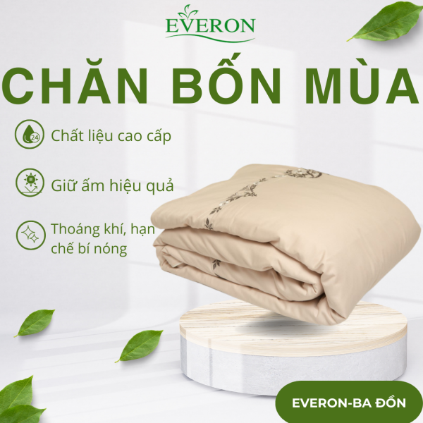 Chăn Creamy White - ESM23012