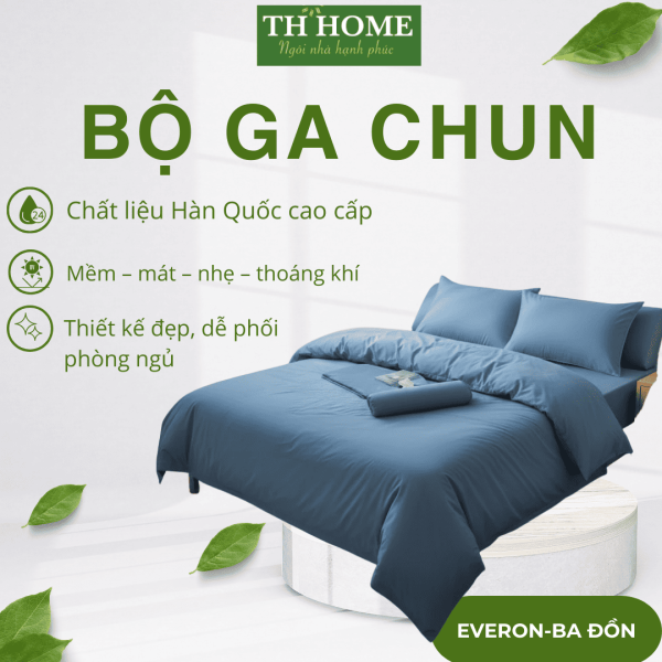 Bộ Ga Chun Chần Có Chăn MS-16