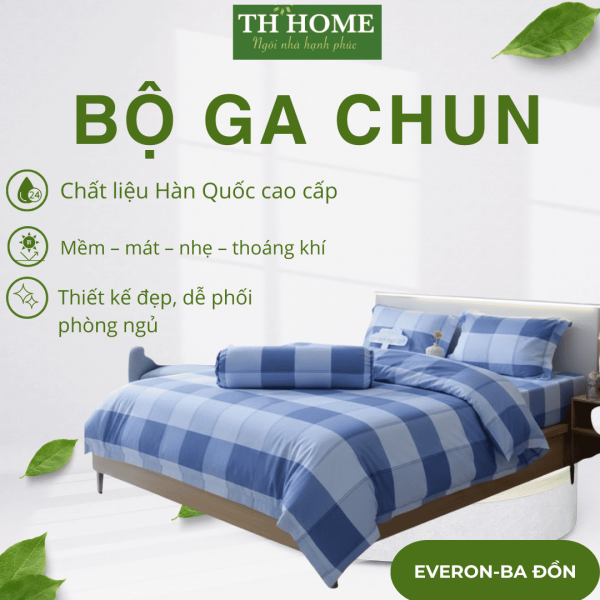 Bộ ga chun 077 Thome Tencel