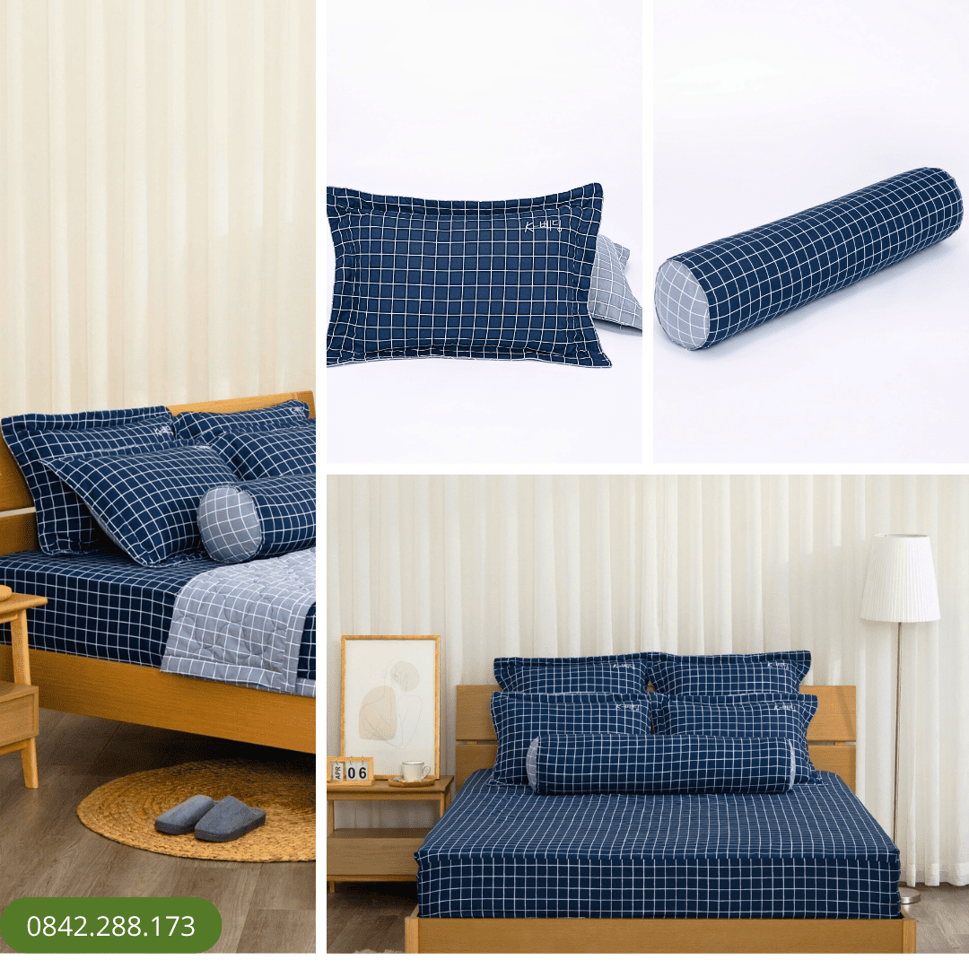 Bộ ga chun Microfiber KMP405_K-Bedding 