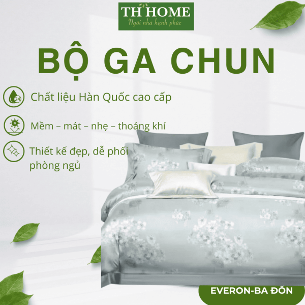 Bộ Ga Chun Chần Có Chăn TB-48