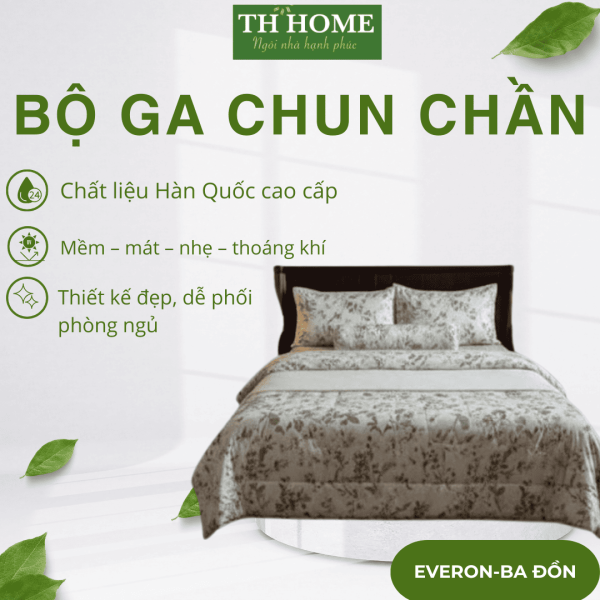 Bộ ga chun chần bốn mùa Thome M-63