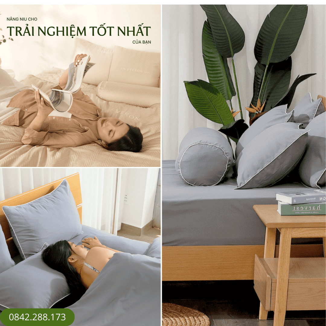 Bộ ga chun Microfiber KMS404_K-Bedding
