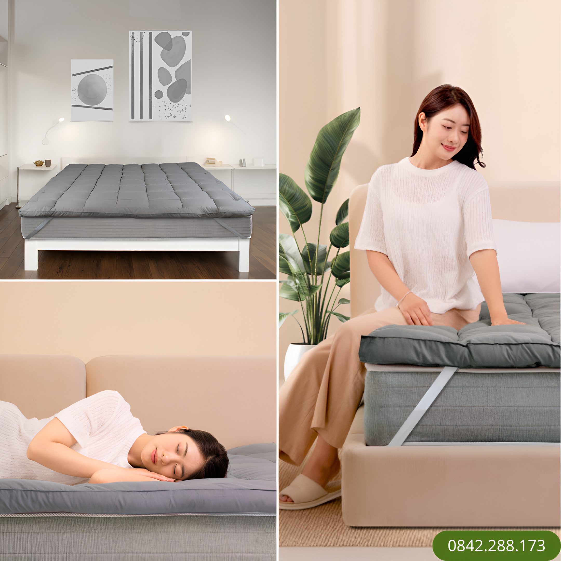 Topper tăng tiện nghi