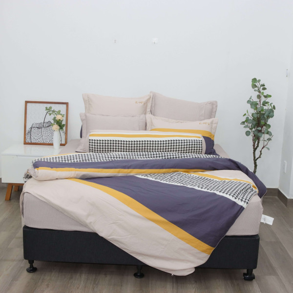 Bộ ga chun Cotton K-Bedding KCP302 Bộ ga chun Cotton K-Bedding KCP302