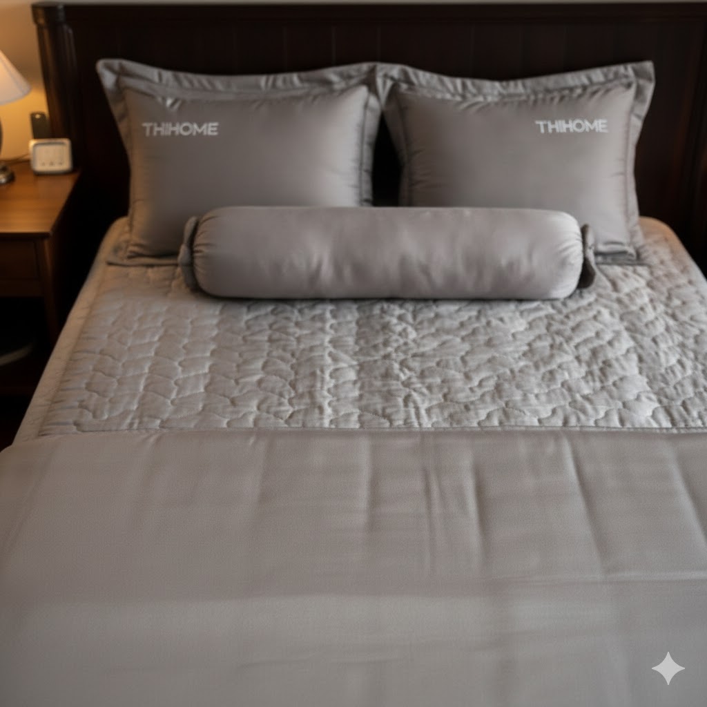 Bộ ga chun chần bốn mùa Thome T6-19 Bộ ga chun chần bốn mùa Thome T6-19