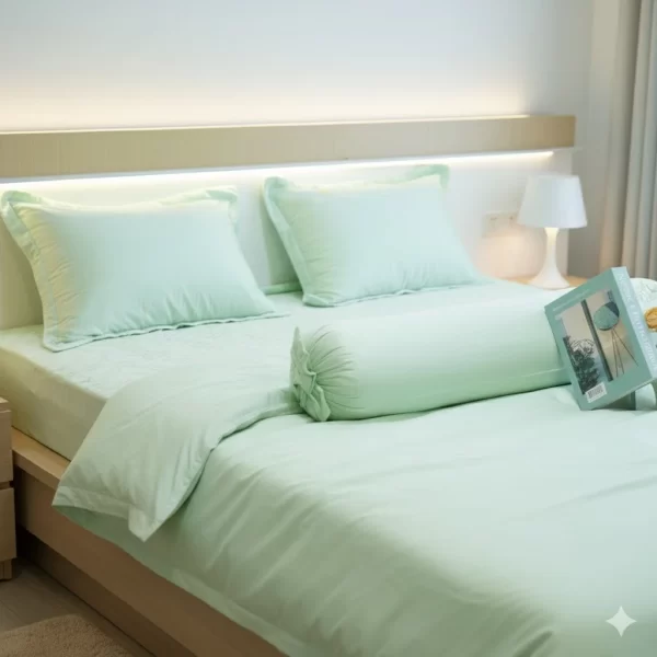 Bộ Ga Chun chần bốn mùa Thome Lục Mộng T6-16