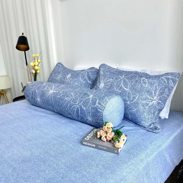 Vỏ Gối Nằm Chần Bông K-bedding By Everon Chất Vải Microtencel Hàn Quốc KMTP