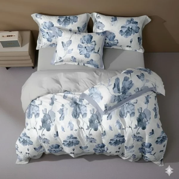 Bộ Ga Chun Tencel Silk 055