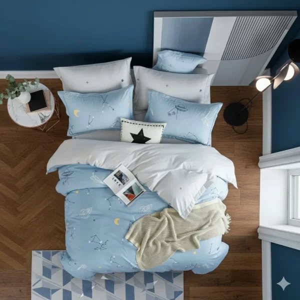 Bộ Ga Chun Có Chăn M-59