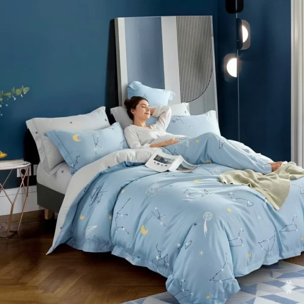 Bộ Ga Chun Có Chăn M-59