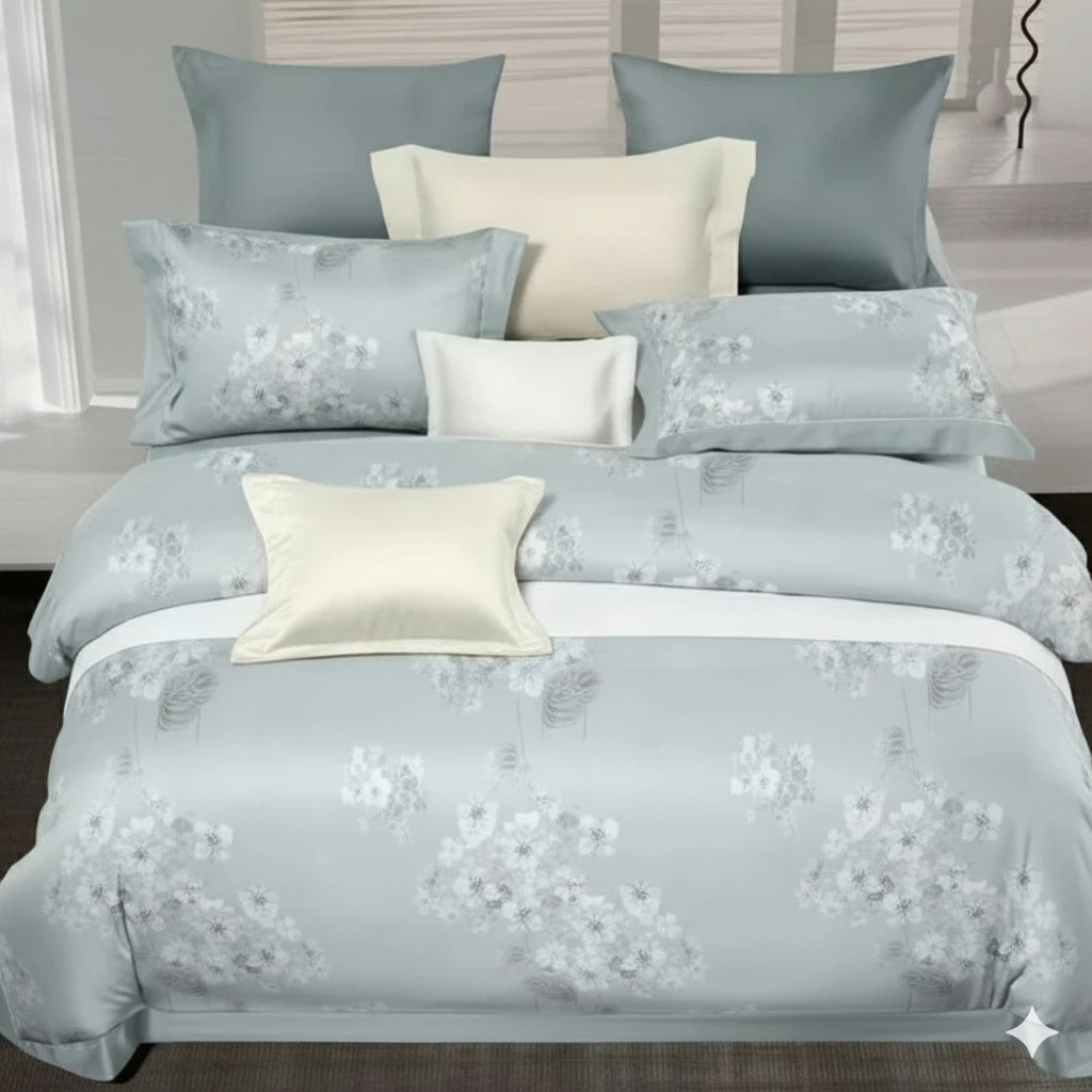 Bộ Ga Chun Chần Có Chăn TB-48 Bộ Ga Chun Chần Có Chăn TB-48