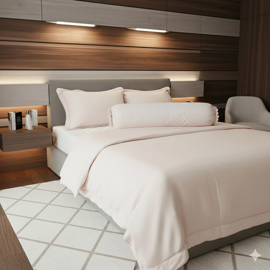 Bộ Ga Chun Có Chăn T6-08 Bộ Ga Chun Có Chăn T6-08