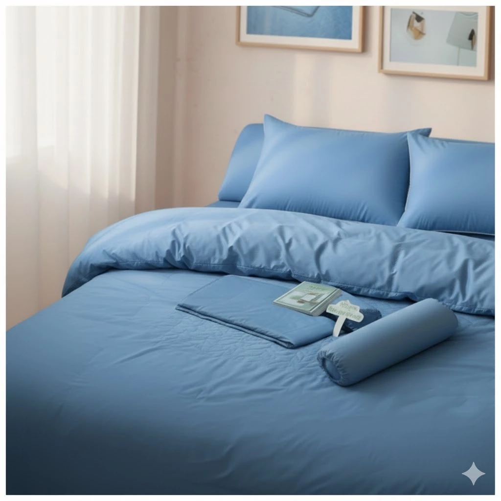 Bộ Ga Chun Chần Có Chăn MS-16 Bộ Ga Chun Chần Có Chăn MS-16