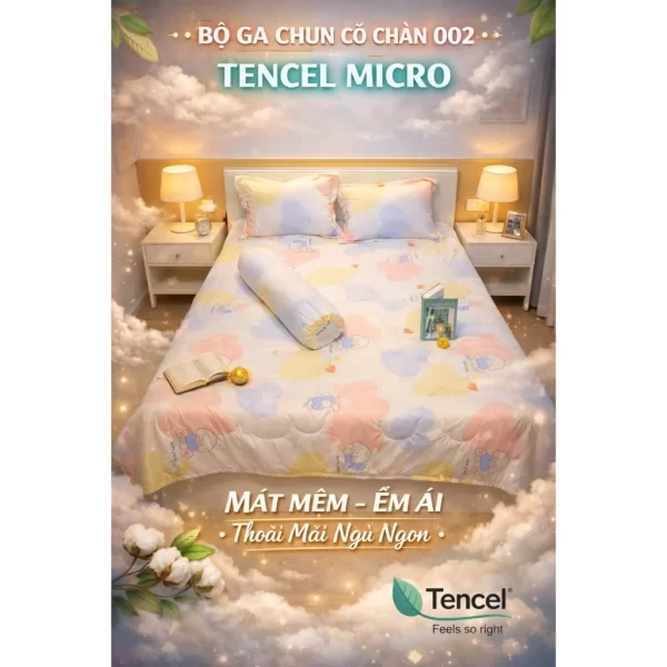 Bộ Ga Chun Có Chăn 060